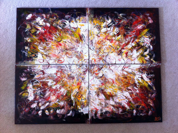 Abstraction 4 | Daniel Simeonov Fine Art