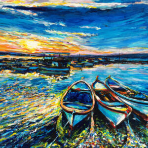 Boats 44 | Daniel Simeonov Fine Art
