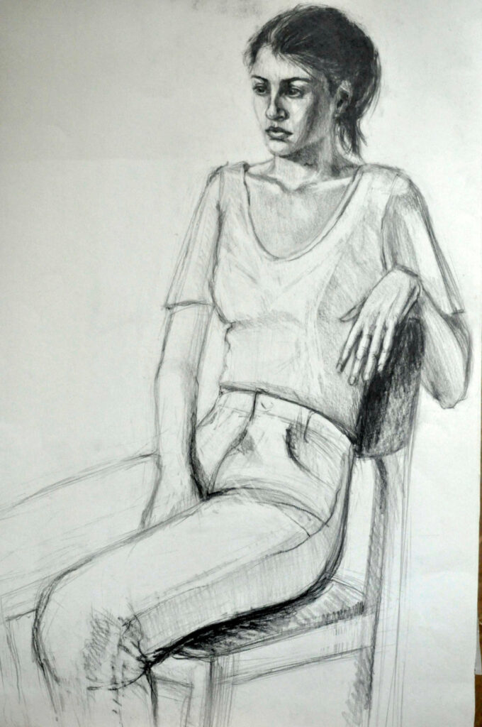 Old paintings from Art school 21 | Daniel Simeonov Fine Art