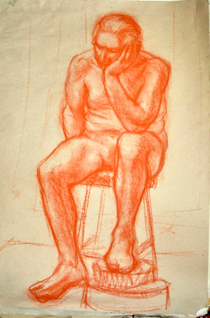 Old paintings from Art school 4 | Daniel Simeonov Fine Art